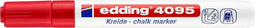 Edding Krijtmarker 4095 Rond 2 - 3 Mm Waterbasis Rood