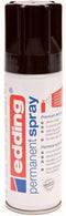 edding Permanent Spray - Spuitbus verf - Kleur: zwart, glans