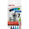 Eddings - Viltstift edding 3000 rond 1.5-3mm koele kleuren