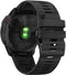 Garmin Fenix 6X Pro 51 mm zwart met een zwarte siliconen polsband