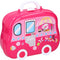 Eddy Toys Beautycase - prinsessen - 25 cm - roze - 19-delig