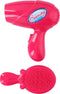 Eddy Toys Beautycase - prinsessen - 25 cm - roze - 19-delig