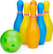 Eddy Toys Bowlingset Speelgoed - Speelset - Kegelspel - 8 Stuks