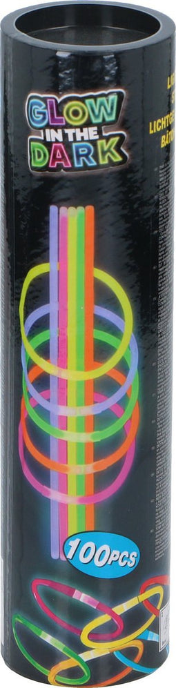 Eddy Toys Glowsticks 100 Stuks - Glow in the Dark - Breekstaafjes
