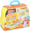 Eddy Toys Keuken Speelset - 38 x 25 x 26.5 CM - In Koffertje - 26 Onderdelen