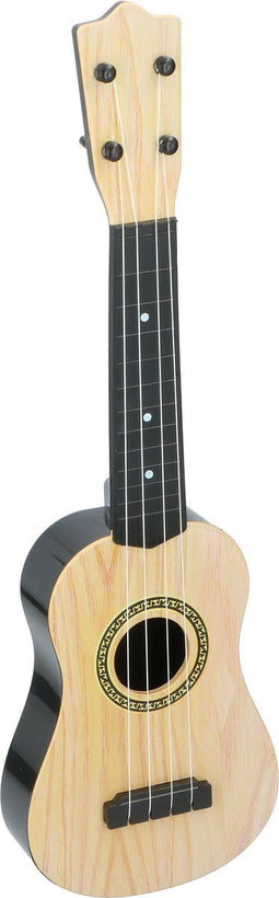 Eddy Toys Kindergitaar - Speelgoedinstrument - 4 Snaren - 57 x 18 x 5 cm