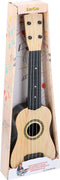 Eddy Toys Kindergitaar - Speelgoedinstrument - 4 Snaren - 57 x 18 x 5 cm