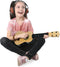 Eddy Toys Kindergitaar - Speelgoedinstrument - 4 Snaren - 57 x 18 x 5 cm