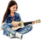 Eddy Toys Kindergitaar - Speelgoedinstrument - 4 Snaren - 57 x 18 x 5 cm