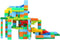 Eddy Toys Knikkerbaan - 248-Delig - met Knikkers - Kunststof - Rood, Geel, Groen, Blauw, Oranje
