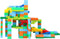 Eddy Toys Knikkerbaan - 248-Delig - met Knikkers - Kunststof - Rood, Geel, Groen, Blauw, Oranje