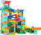 Eddy Toys Knikkerbaan - 388-Delig - met Knikkers - Kunststof - Rood, Geel, Groen, Blauw, Oranje