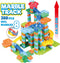 Eddy Toys Knikkerbaan - 388-Delig - met Knikkers - Kunststof - Rood, Geel, Groen, Blauw, Oranje