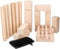 Eddy Toys Kubb Werpspel - Vikingspel - 21-delig - 2-6 Spelers - Medium - Hout