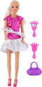 Eddy Toys Poppenset - 4 Poppen - 29 CM - Met Accessoires