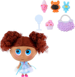 Eddy Toys Poppenset - Met Accessoires - 20x11x19cm - Toetjesthema