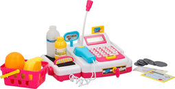 Eddy Toys Speelgoedkassa - Winkeltje Spelen - 24 Onderdelen - Kassa Set