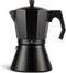 Edënbërg Black Line - Percolator - Koffiemaker 12 kops - Espresso Maker 400 ML - Zwart
