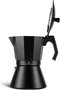 Edënbërg Black Line - Percolator - Koffiemaker 12 kops - Espresso Maker 400 ML - Zwart