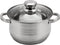 Edënbërg Classic Line - Rosenberg Luxe Pannenset 12 delig - RVS - RVS - Voorzien Van 5-Laags Bodem