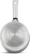 Edënbërg Classic Line - RVS Steelpan met Glazen Deksel Ø12 cm - 0.6 L - 5-Laags Bodem!