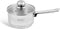 Edënbërg Classic Line - RVS Steelpan met Glazen Deksel Ø16 cm - 1.5 L - 5-Laags Bodem!
