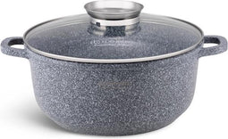 Edënbërg Stonetec Line - Luxe Aluminium Kookpan met Deksel - Ø 22 cm