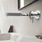 Hansgrohe Finoris - Ééngreeps wastafelmengkraan inbouw - Voorsprong 228 mm met afvoerplug - Chroom