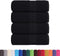 vidaXL - Zeepdoekjes - 4 - st - 30x30 - cm - 360 - g/m² - 100% - katoen - zwart