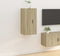 vidaXL - Tv-wandmeubel - 40x34,5x80 - cm - sonoma - eikenkleurig