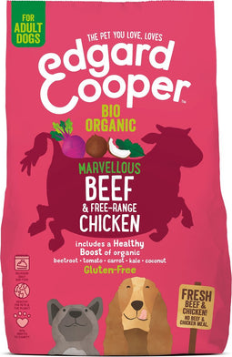 Edgard & Cooper Bio Organic Beef Adult Rund&Kip&Rode Biet - Hondenvoer - 700 g Biologisch
