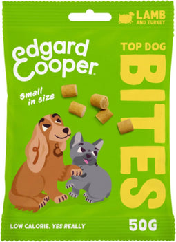 Edgard & Cooper Bites Small 50 g - Hondensnacks - Lam