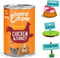 Edgard & Cooper Kip & Kalkoen Blik - Voor volwassen honden - Hondenvoer - 400g