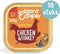 Edgard & Cooper Kuipje Honden Natvoer Hondenvoer Kip - Kalkoen 300 gr