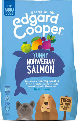 Edgard & Cooper Yummy Norwegian Salmon Adult Zalm&Rode Biet&Appel - Hondenvoer - 700 g