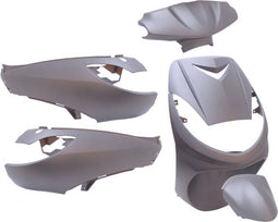 Edge Kappenset Peugeot Vivacity 6-Delig mat grijs