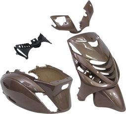 Edge kappenset Piaggio Zip-SP 5-delig Audi-Bruin-Metallic