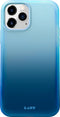 LAUT Huex - Back Cover - Geschikt voor iPhone 12 en 12 Pro - Blauw