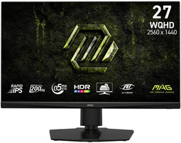 MSI MAG 272QPF E20 - Gamingmonitor 27" - QHD 2560x1440 200Hz 0,5ms - Zwart