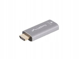Lanberg AD-HD-DP-01 - Adapter DisplayPort naar HDMI - Zilver