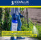 Edialux Coral 5 L druksproeier, drukspuit voor reiniging, ontsmetting en tuinwerkzaamheden, geschikt voor bleekwater, schoonmaakazijn herbiciden, bruine zeep, soda, verwisselbare onderdelen