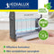 Edialux Gen 3 PlusZap™ 16W, elektrische vliegenlamp uv, uv-vliegenlamp, vliegenvanger, vliegenverdelger voor binnen, 40m², energiezuinig met uitschakelbeveiliging