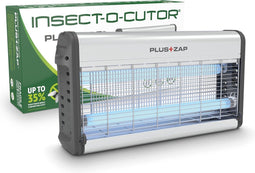 Edialux Gen 3 PlusZap™ 30W, elektrische vliegenlamp uv, uv-vliegenlamp, vliegenvanger, vliegenverdelger voor binnen, 80m², energiezuinig met uitschakelbeveiliging