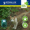 Edialux Ultrasonic Defend Katten en Honden, ultrasoon afweermiddel, ideaal om katten, honden, marters, vossen, enz. te verjagen met ultrasone geluidsgolven, eenvoudige installatie, max. 200 m²