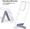 iMoshion Hoesje Geschikt voor Samsung Galaxy A23 (5G) Hoesje - iMoshion Stand Backcover - Transparant
