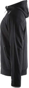 Craft Leisure - Full Zip Hood - 95% katoen - zwart (L)