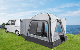 Kampa Cross Air TG - Opblaasbare busluifel - Ruim leefgedeelte - Antraciet