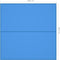vidaXL - Afdekzeil - 4x4 - m - blauw