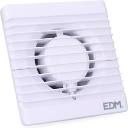EDM Afzuigkap voor badkamer 12W - Ø8cm - 25dB - Wit