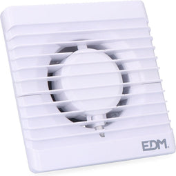 EDM Afzuigkap voor badkamer 15W - Ø10cm - 39dB - Wit